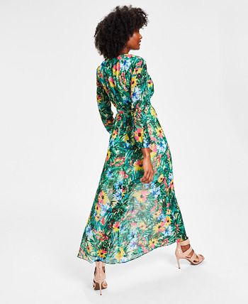 Inc floral shop maxi dress