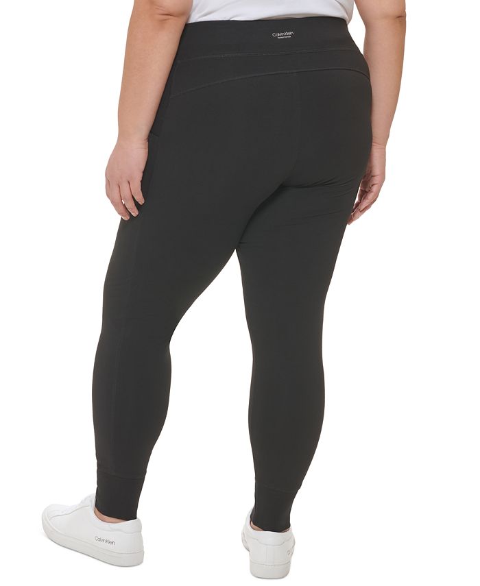 calvin klein performance plus size leggings