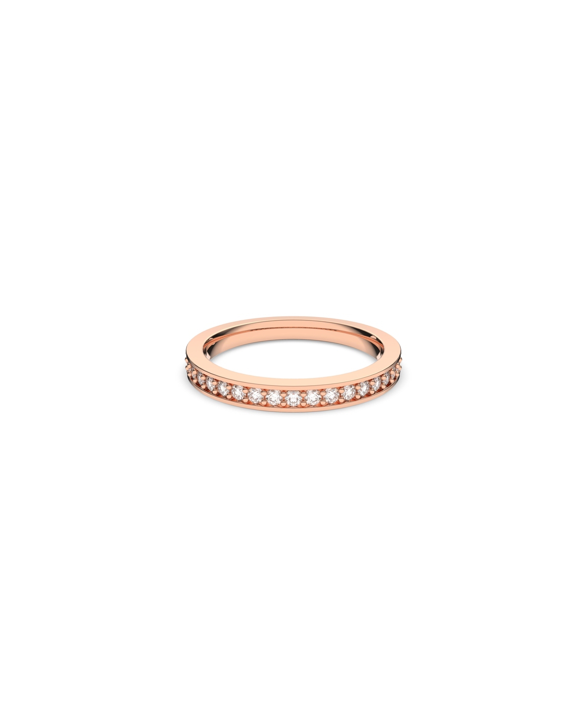 SWAROVSKI RARE ROSE GOLD TONE PLATED RING