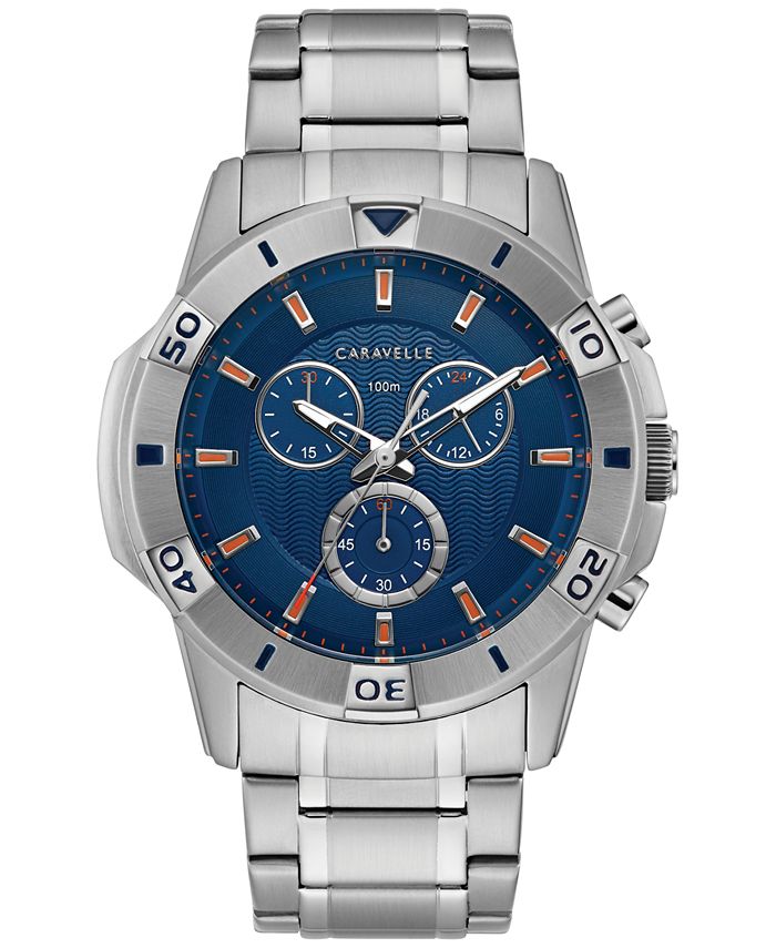 Caravelle chrono on sale men's watch