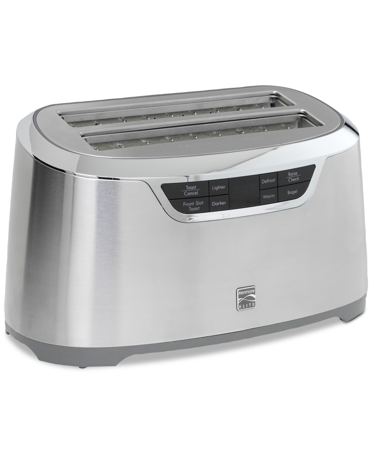 Kenmore Elite 4-Slice Auto-Lift Long Slot Toaster Stainless Steel H142 