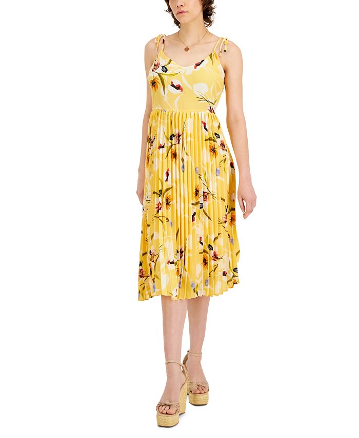 Tinsel Petite Printed TieShoulder Dress Macy's