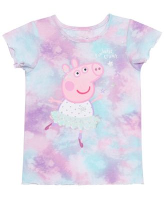 Little Girls Peppa Pig Lettuce Edge T-shirt
