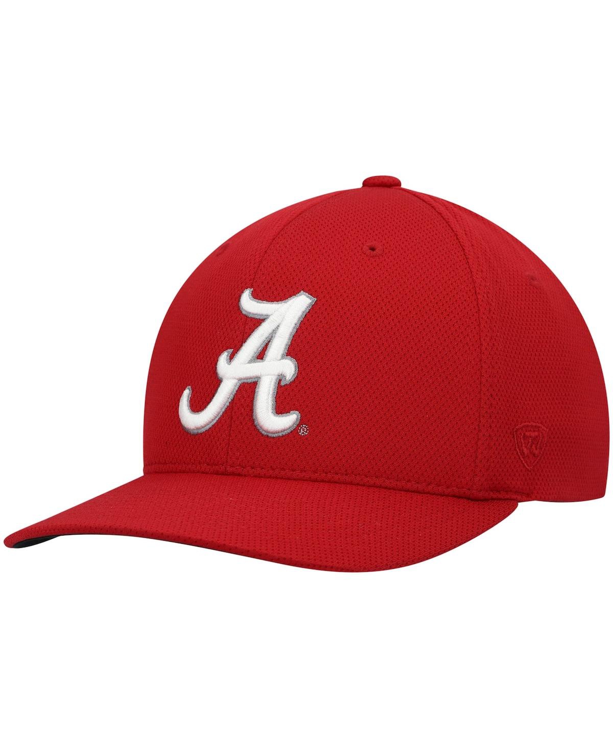 Shop Top Of The World Men's  Crimson Alabama Crimson Tide Reflex Logo Flex Hat