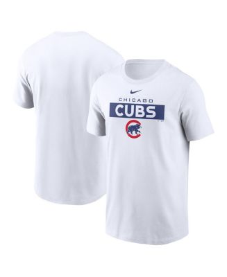 Nike Men's White Chicago Cubs Team T-shirt - Macy's