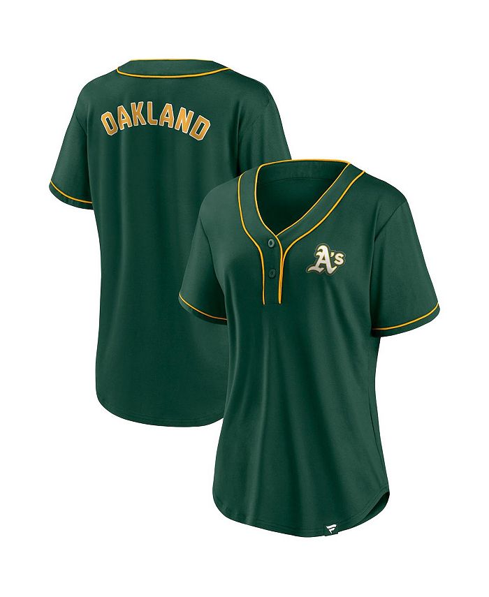 Men's Fanatics Branded Green/Gold Oakland Athletics Player Pack T-Shirt Combo Set