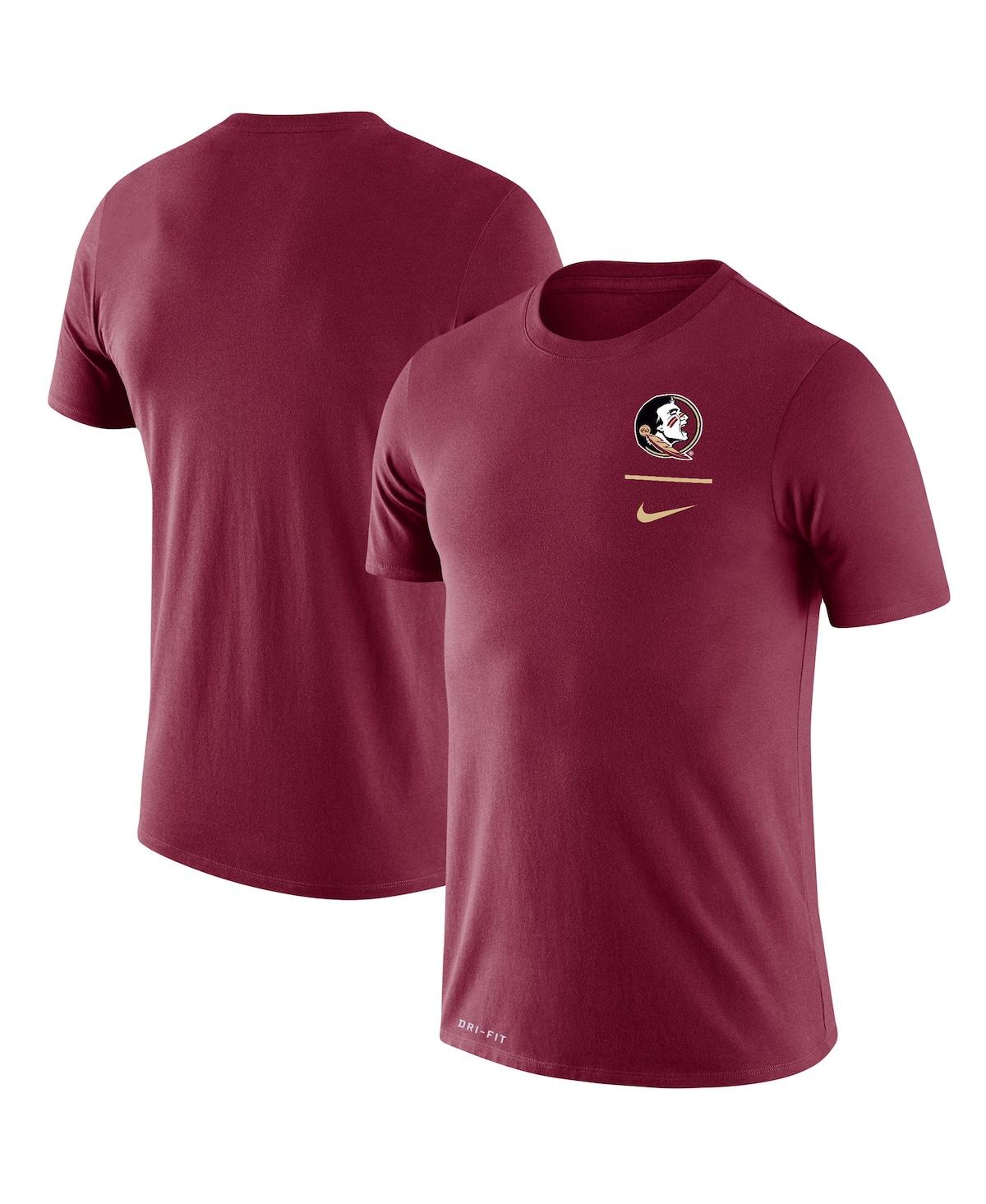 Men's Nike Garnet Florida State Seminoles Logo Stack Legend Performance T-shirt