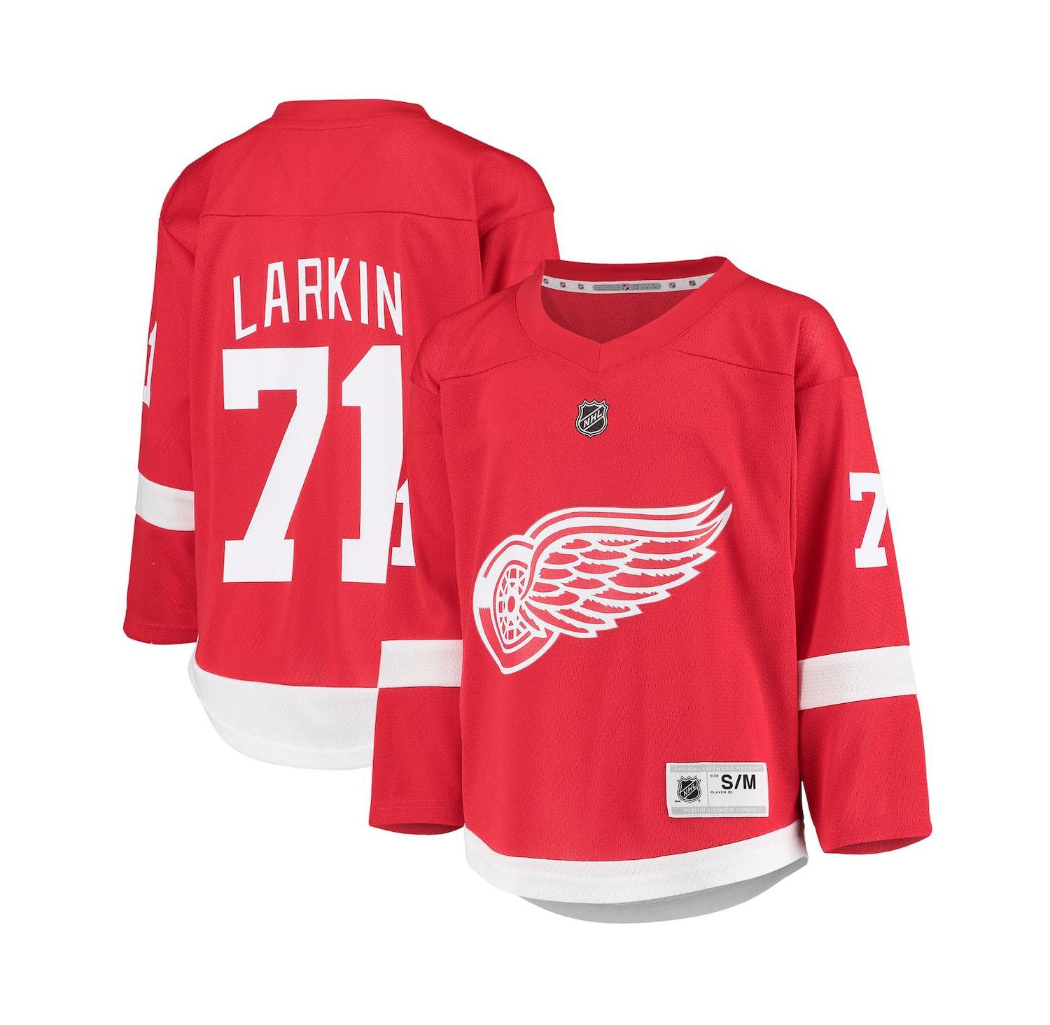 Big Boys Dylan Larkin Red Detroit Red Wings Home Replica Player Jersey