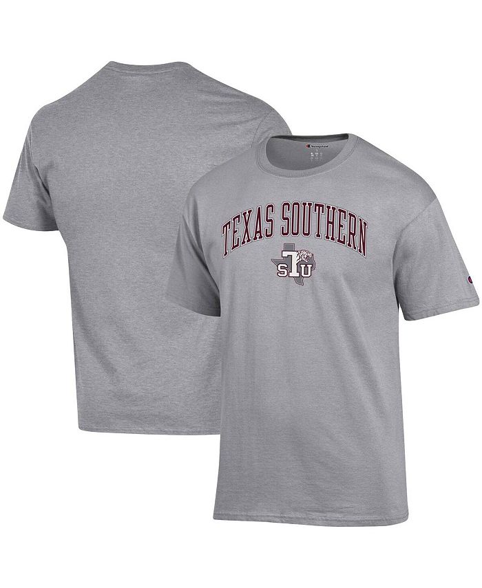 Texas Southern Tigers Comfort Wash Fleece Pullover Hoodie - Gray