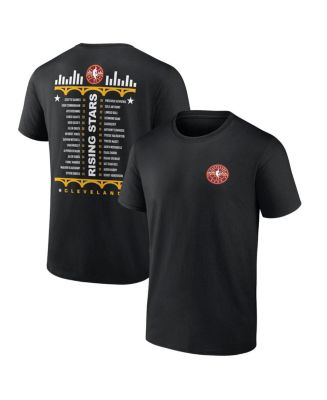 Men's Fanatics Black 2022 NBA All-Star Game Rising Stars Roster T-shirt ...