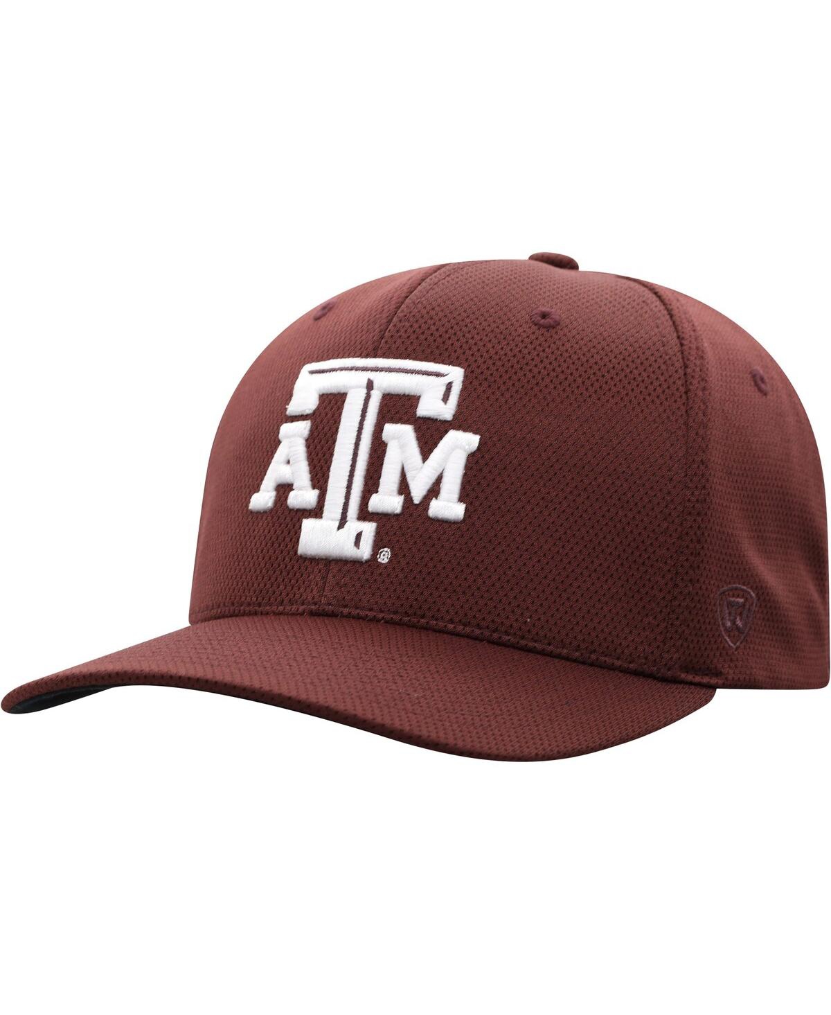 Top Of The World Men's  Maroon Texas A&m Aggies Reflex Logo Flex Hat In Maroon