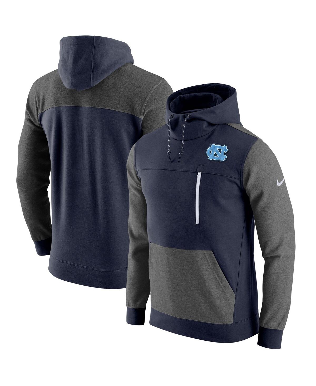 Men's NikeNorth Carolina Tar Heels Av-15 2.0 Pullover Hoodie - Navy