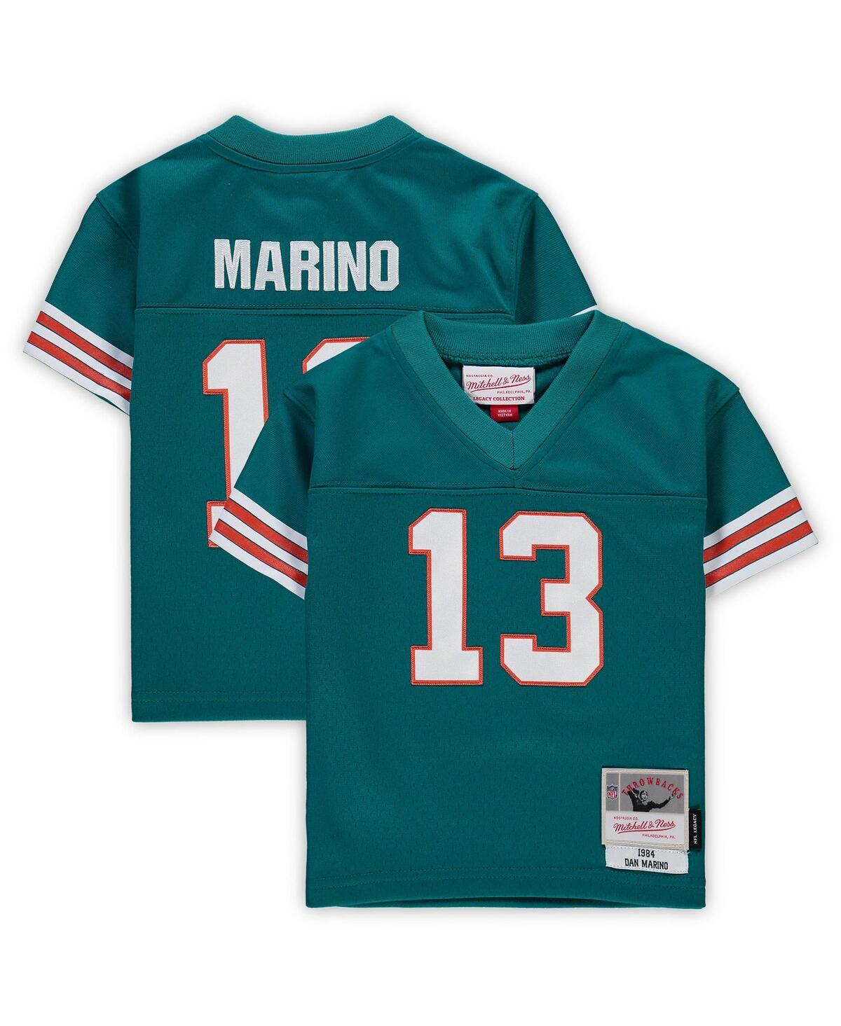 Infant Boys and Girls Mitchell & Ness Dan MarinoMiami Dolphins 1984 Retired Legacy Jersey - Aqua