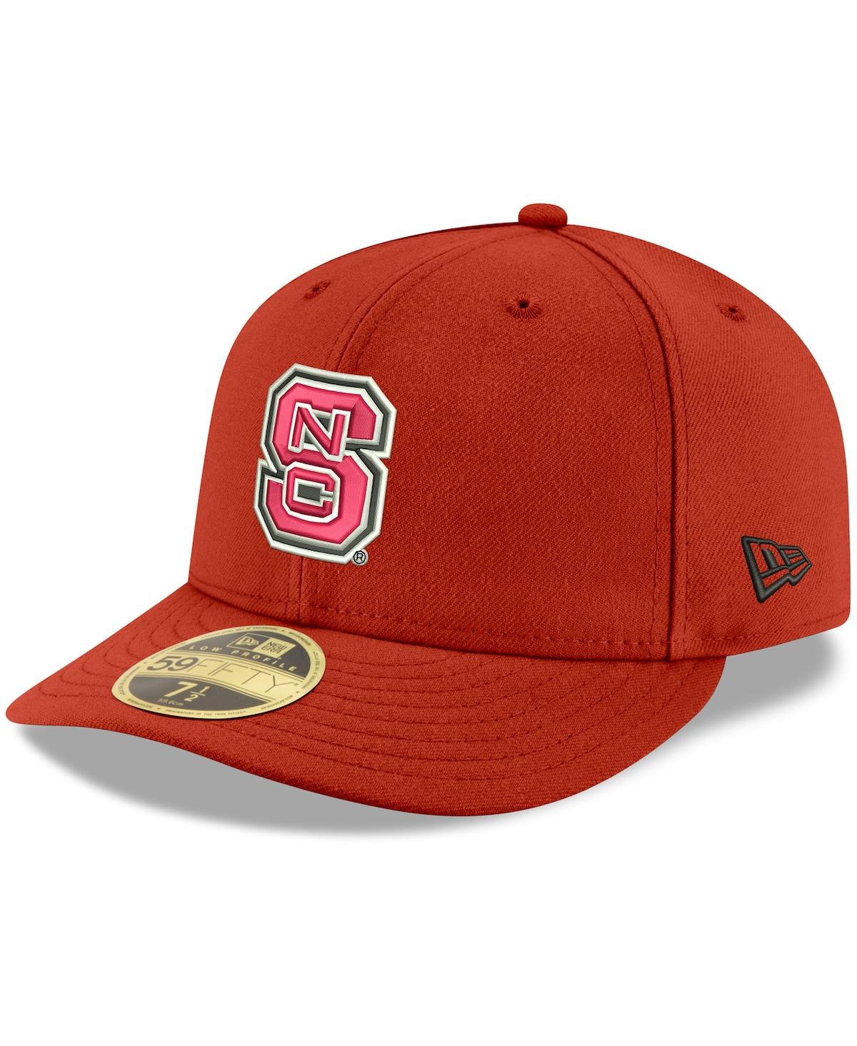 Men's New EraNc State Wolfpack Basic Low Profile 59Fifty Fitted Hat - Red