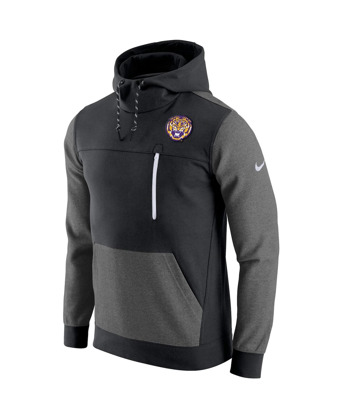 Nike Men's  Black Lsu Tigers Av-15 2.0 Pullover Hoodie In Black