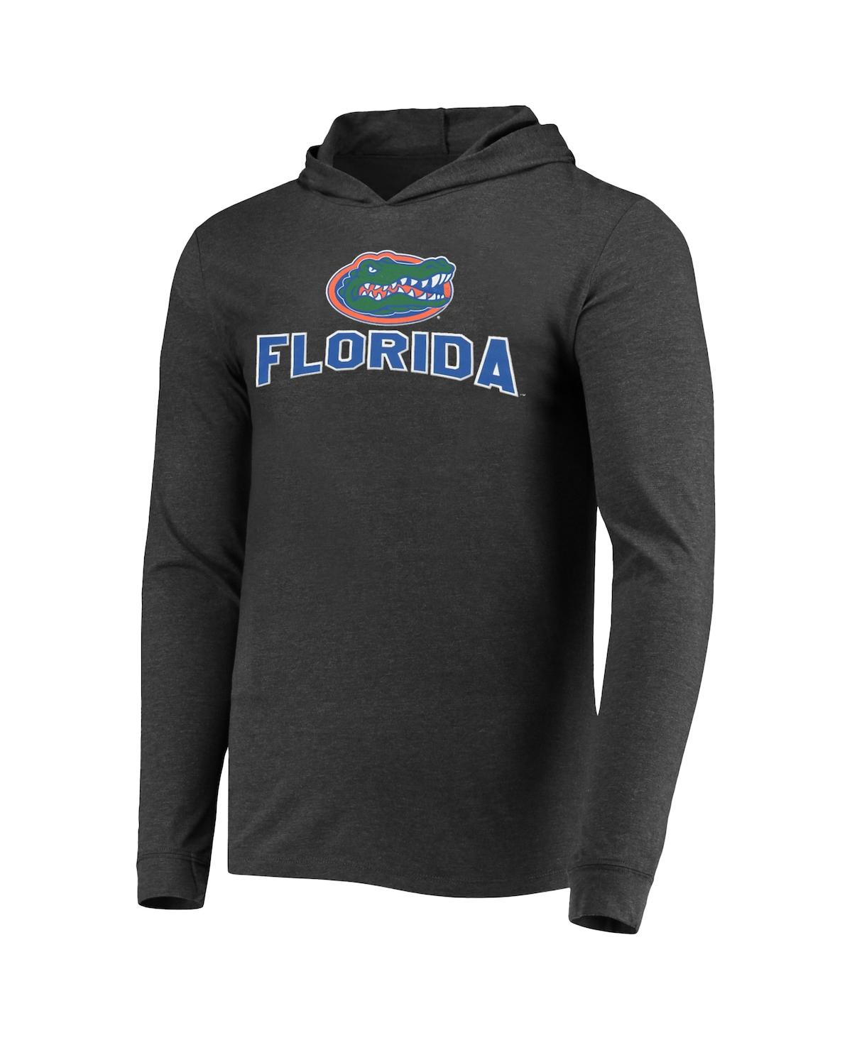 Men's Concepts Sport Charcoal Florida Gators Meter Long Sleeve Hoodie T-shirt and Jogger Pants Set - Charcoal