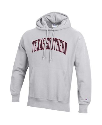Men's Gray Texas Southern Tigers Tall Arch Pullover Hoodie