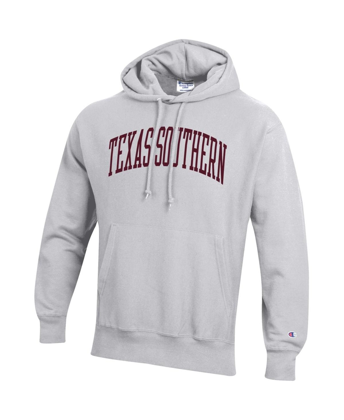 Men's ChampionTexas Southern Tigers Tall Arch Pullover Hoodie - Gray