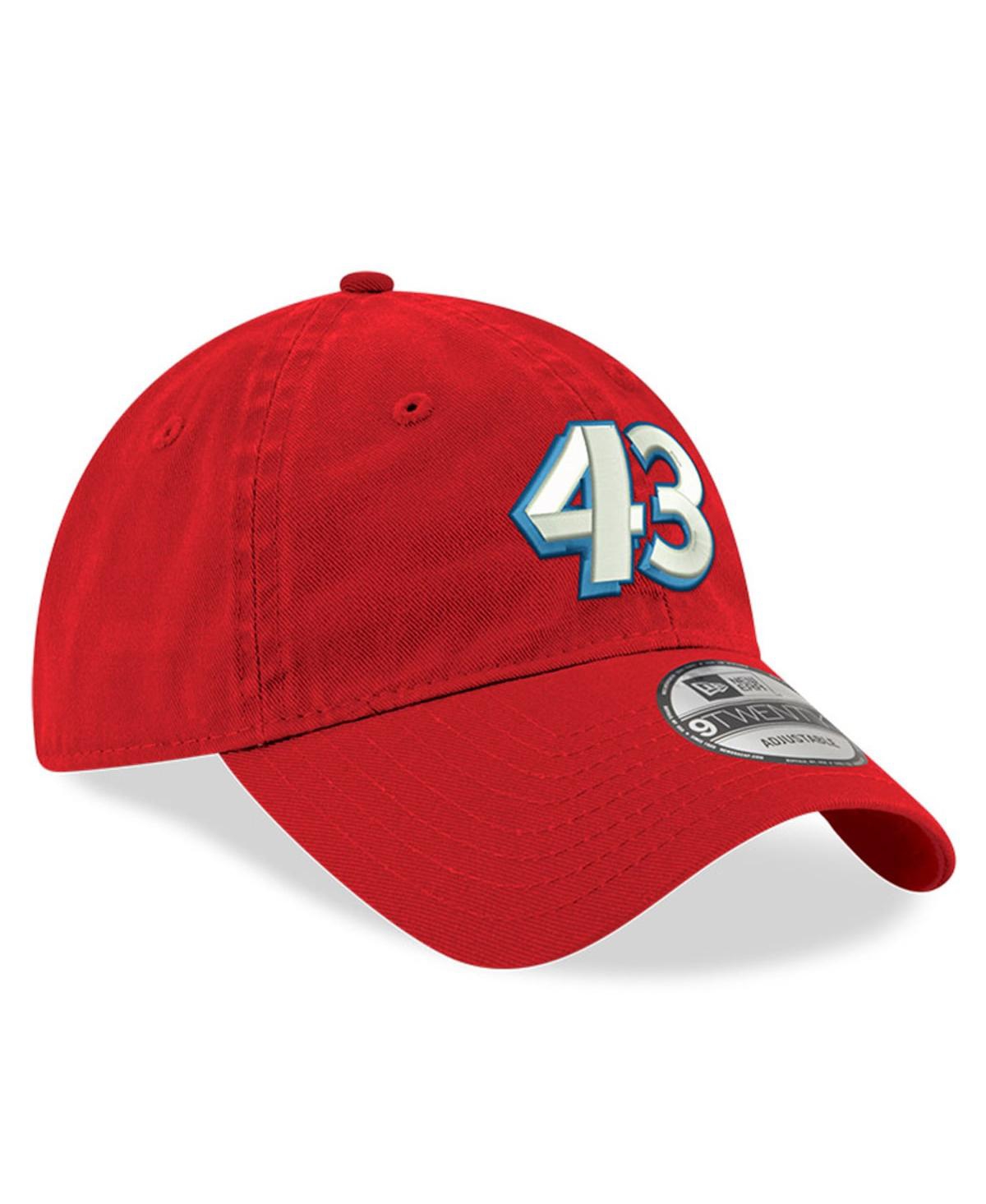 New Era Red Erik Jones Enzyme Washed 9twenty Adjustable Hat In Red