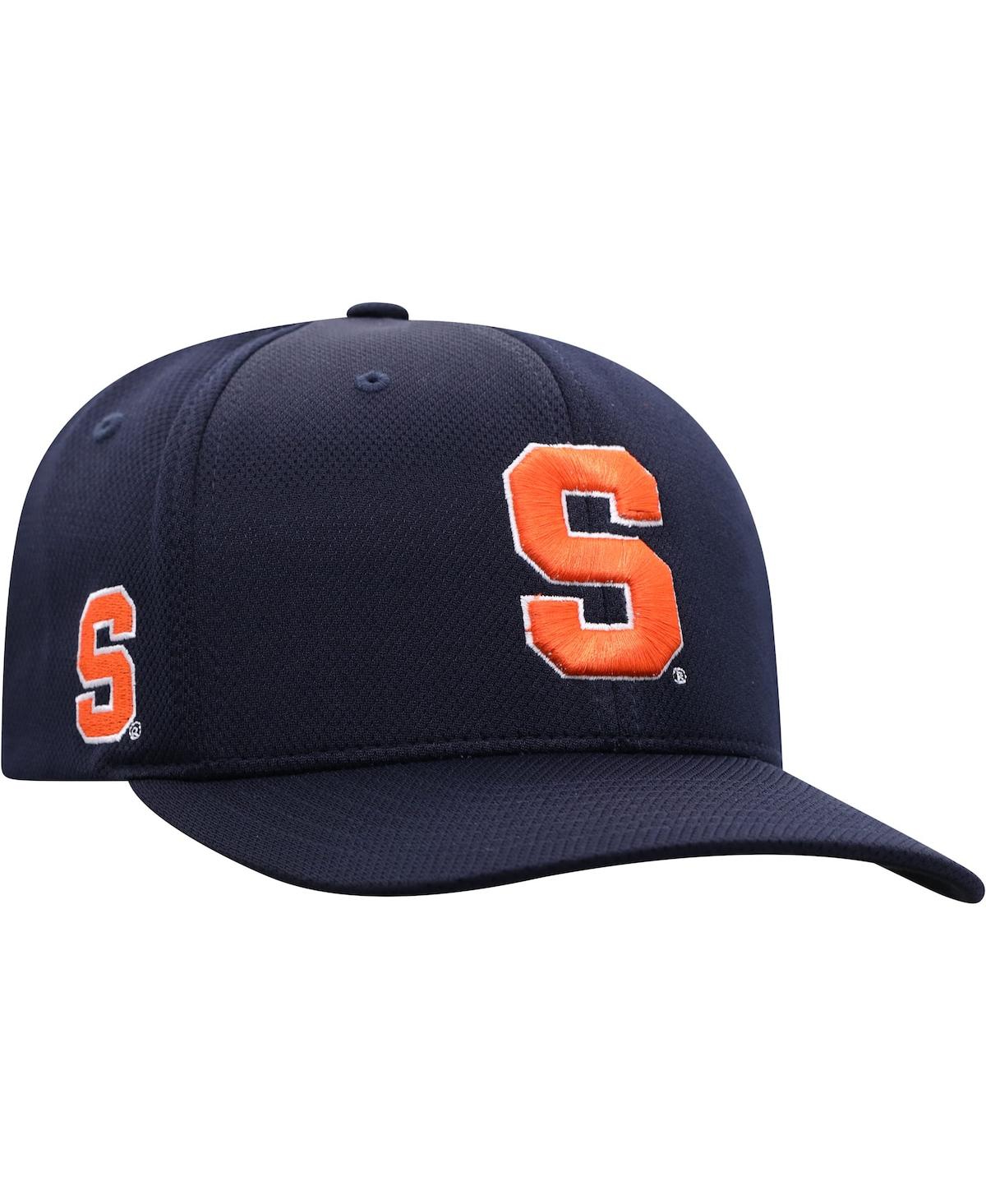 Shop Top Of The World Men's  Navy Syracuse Orange Reflex Logo Flex Hat