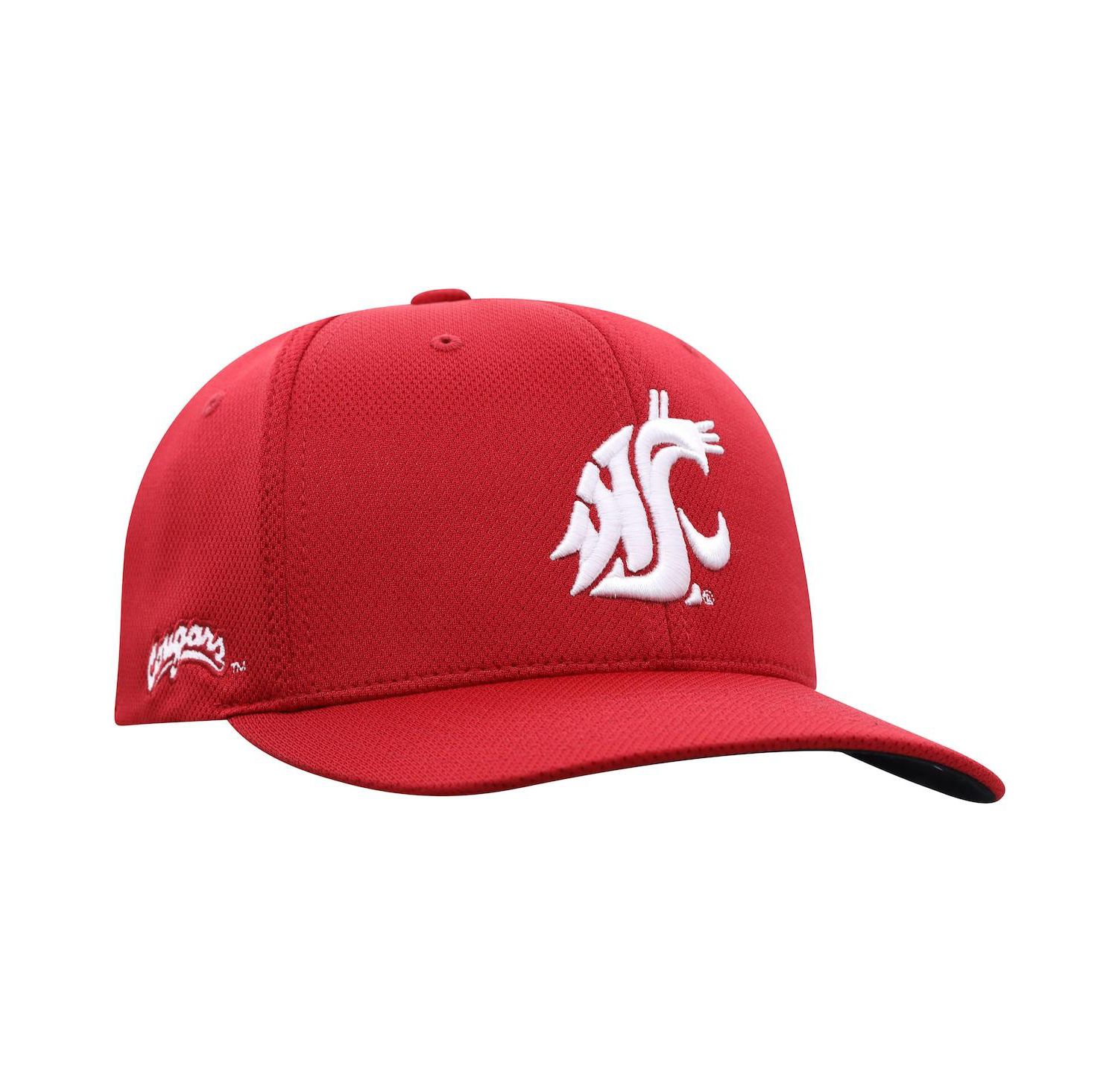 Men's Crimson Washington State Cougars Reflex Logo Flex Hat