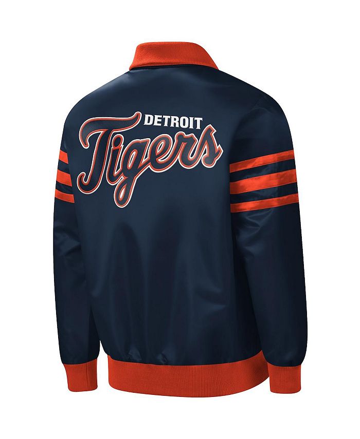 Men's Navy Detroit Tigers Big & Tall Jersey Short Sleeve Pullover