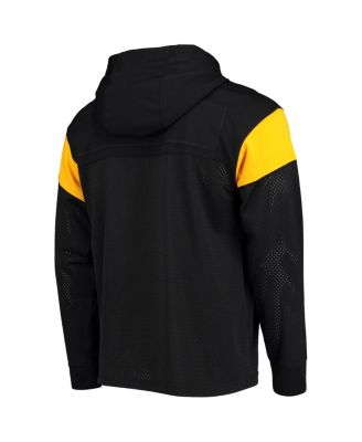 Men's Black Iowa Hawkeyes Sideline Jersey Pullover Hoodie