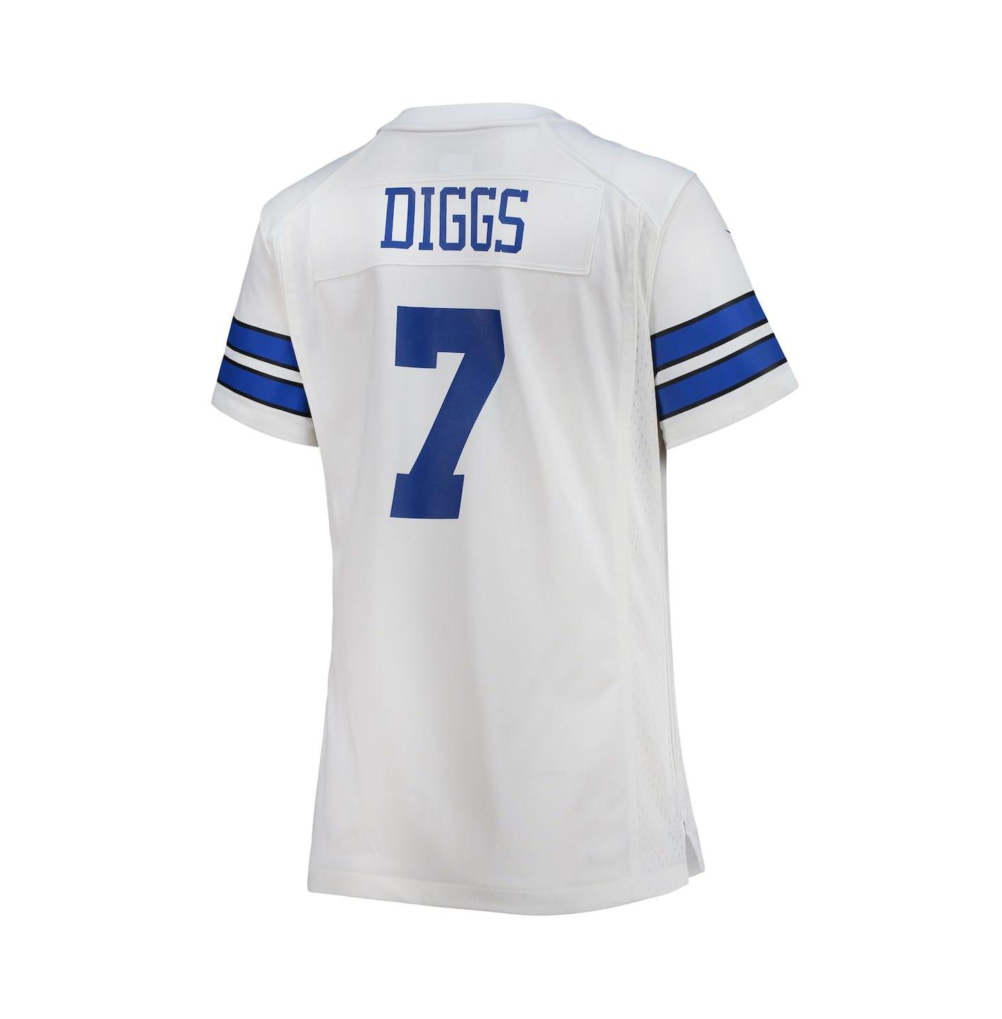 Топ Nike Trevon Diggs Dallas Cowboys Game Jersey, цвет: Белый — фото 3