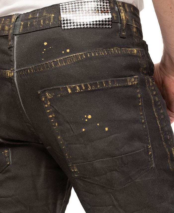 RON TOMSON Men's Modern Waxed Denim Jeans - Macy's