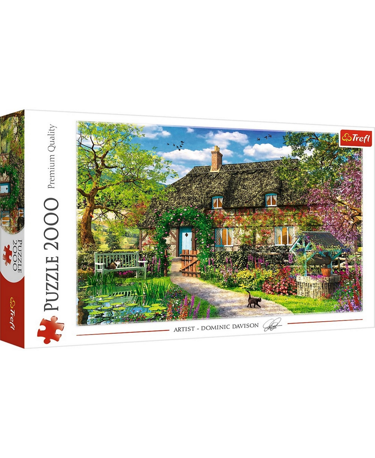 Trefl Jigsaw Puzzle, Country Cottage, 2000 Piece In Various