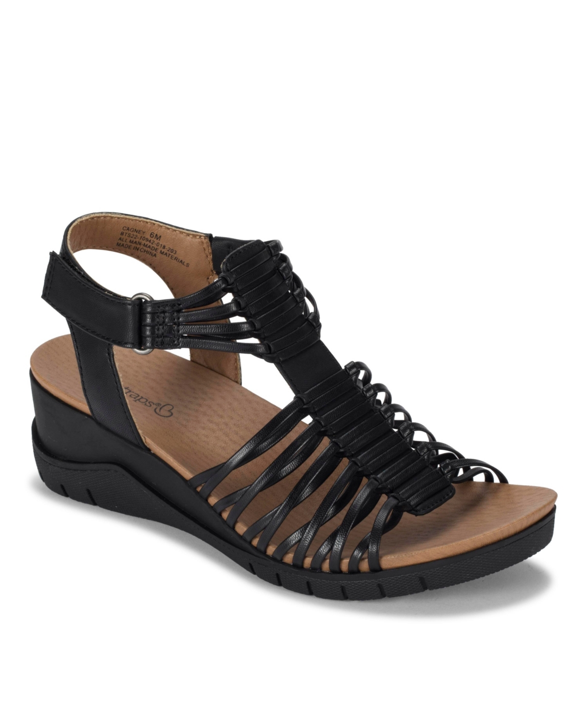 Baretraps Baretarps Cagney Wedge Sandals Women's Shoes In Black | ModeSens
