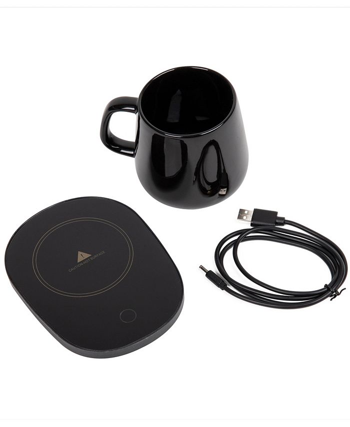 GCP Products Temperature Control Smart Mug, Coffee Mug Warmer For Desk Home  Office, App Controlled Heated