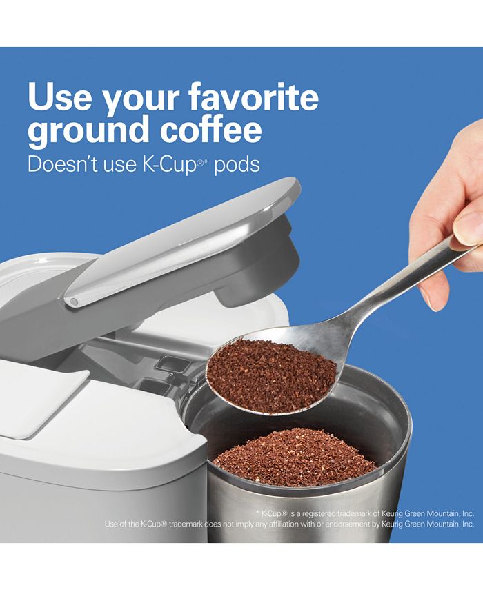 Hamilton Beach Convenient Craft SingleServe Rapid Cold Brew & Hot Coffee Maker Macy's