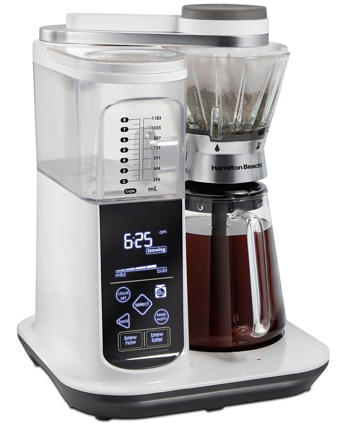 Hamilton Beach Convenient Craft Automatic or Manual Pour-Over Coffee Maker  - Macy's