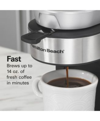 The Scoop Single-Serve Coffee Maker with Removable Reservoir