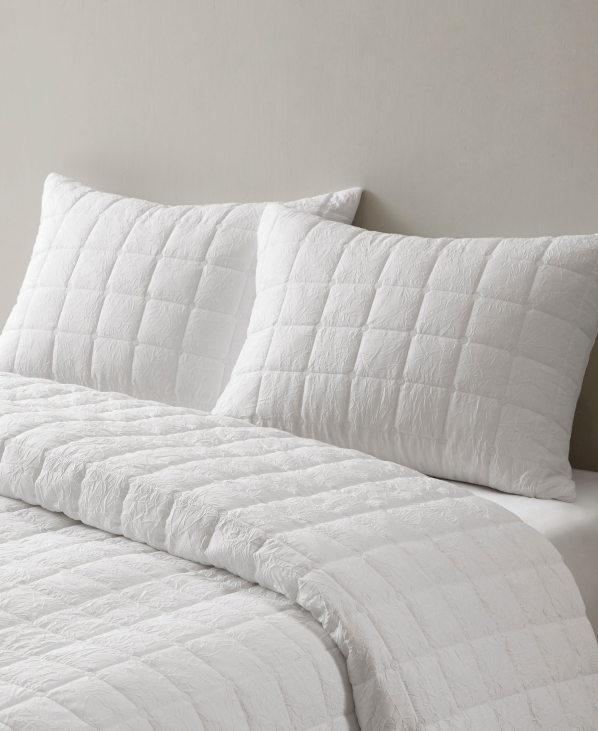 N Natori Cocoon Quilt Top 3-Pc. Comforter Set, King/California King