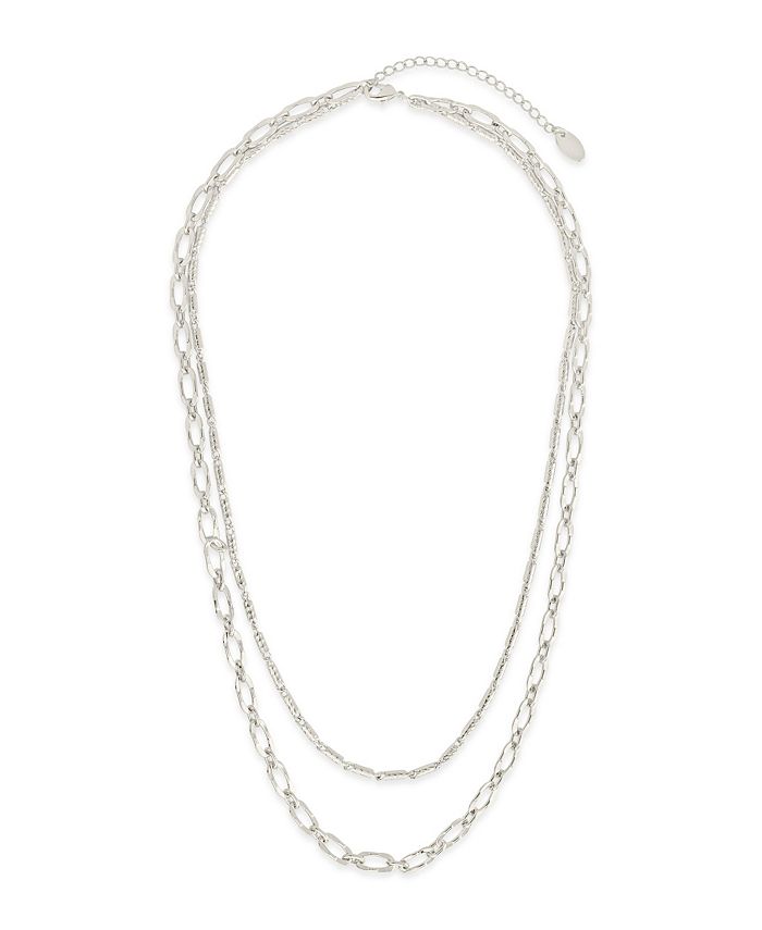 Sterling Forever Isadora Layered Necklace - Macy's