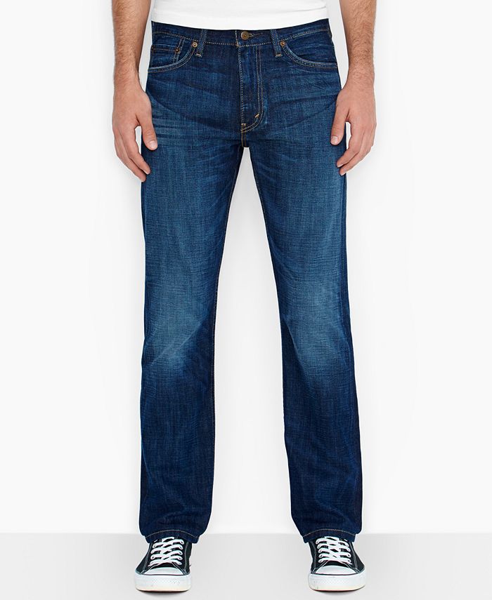 Levi's 513 Slim Straight Fit Quincy Jeans & Reviews - Jeans - Men - Macy's