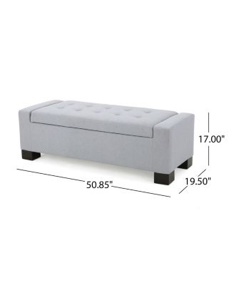 Guernsey Storage Ottoman