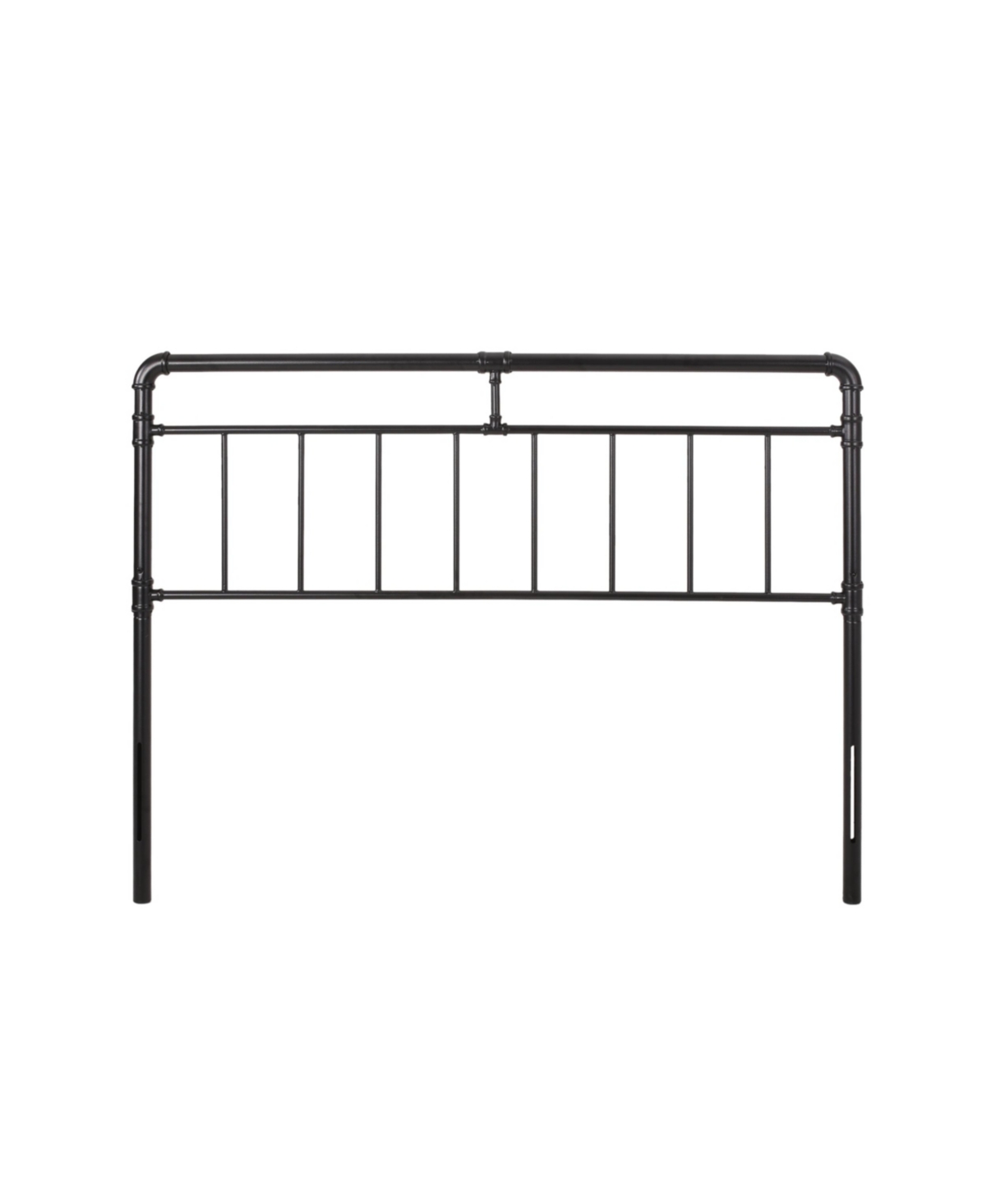 Noble House Aborn Contemporary Queen Headboard In Flat Black