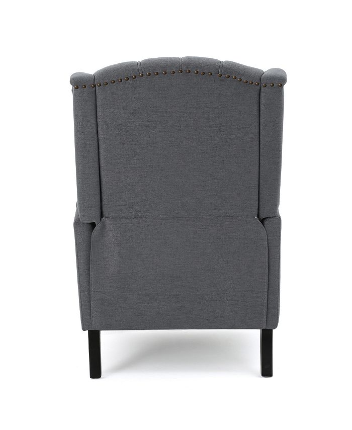 Noble House Walter Contemporary Tufted Recliner Set, 2 Piece Macy's