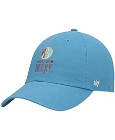 Men's '47 Light Blue Kentucky Derby 148 Official Logo Clean Up Adjustable Hat