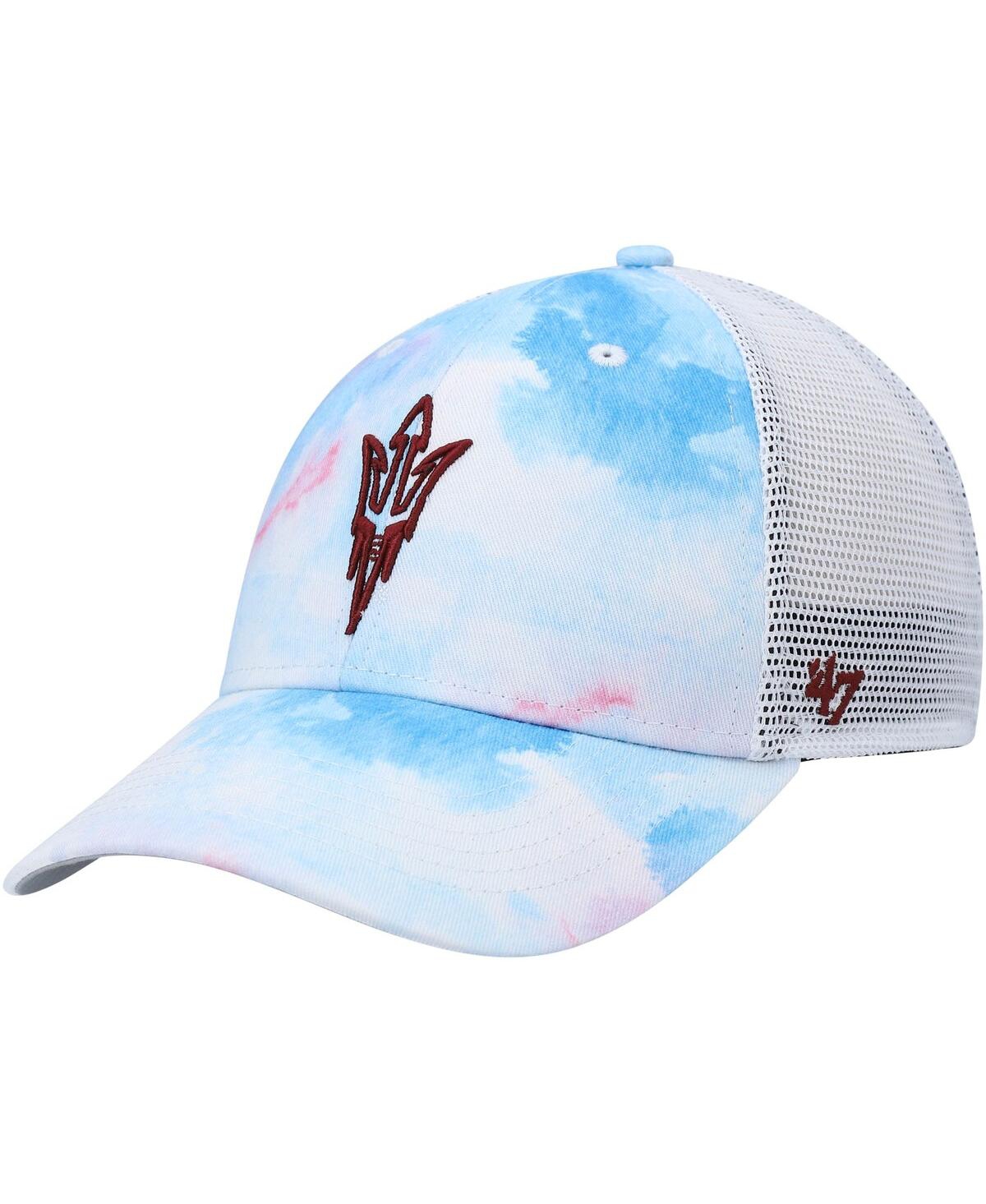 Women's '47 BrandArizona State Sun Devils Casey Mvp Trucker Snapback Hat - White