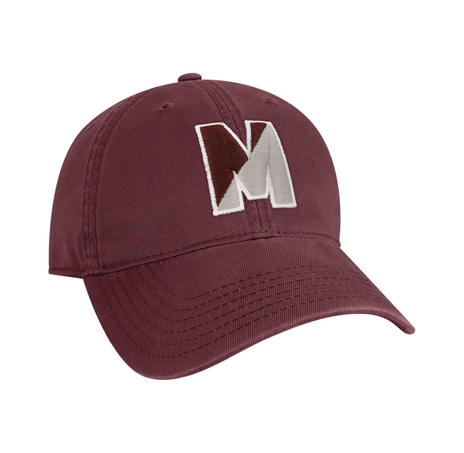 Men's Maroon Mississippi State Bulldogs Varsity Letter Adjustable Hat