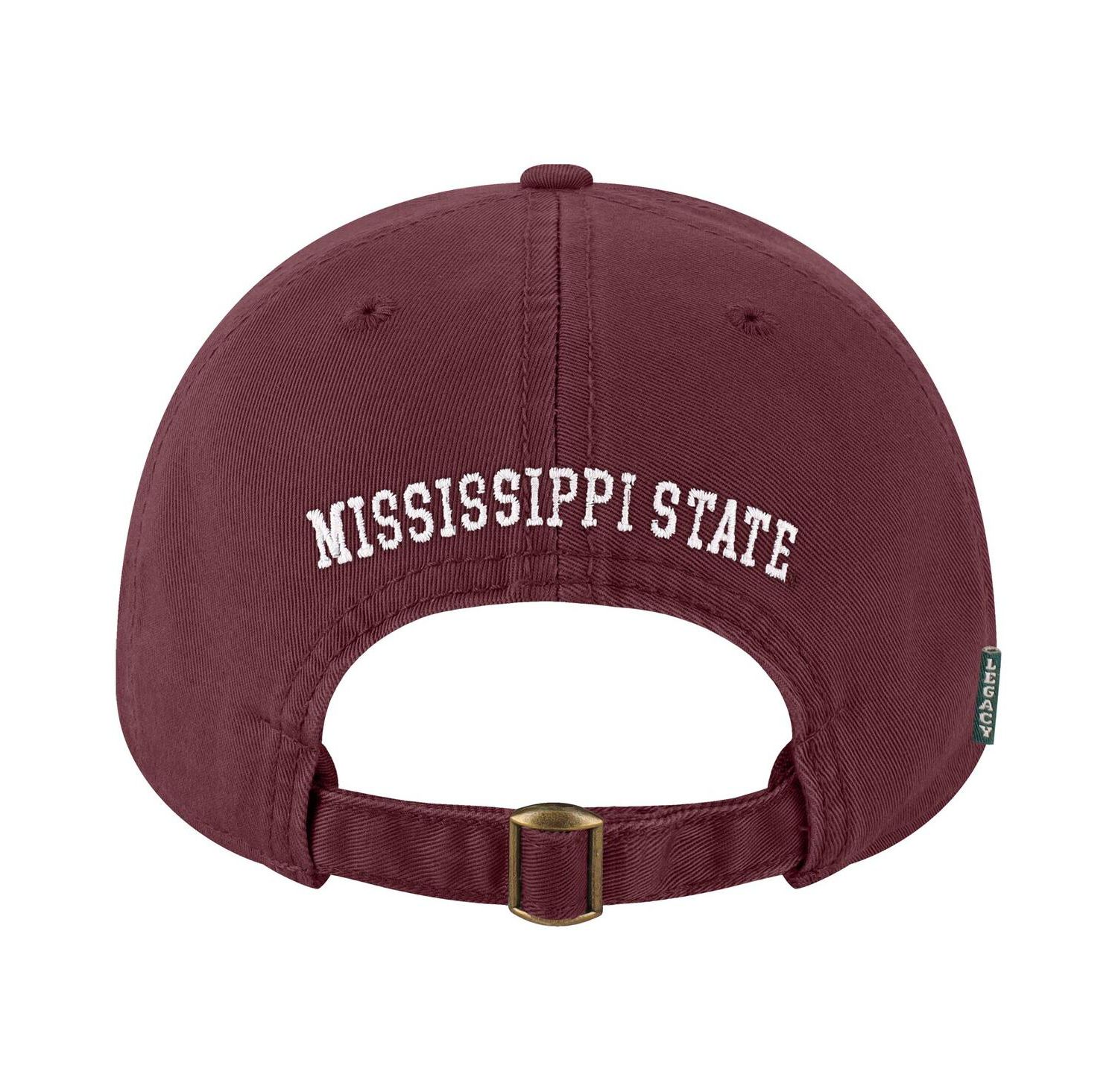 Men's Maroon Mississippi State Bulldogs Varsity Letter Adjustable Hat