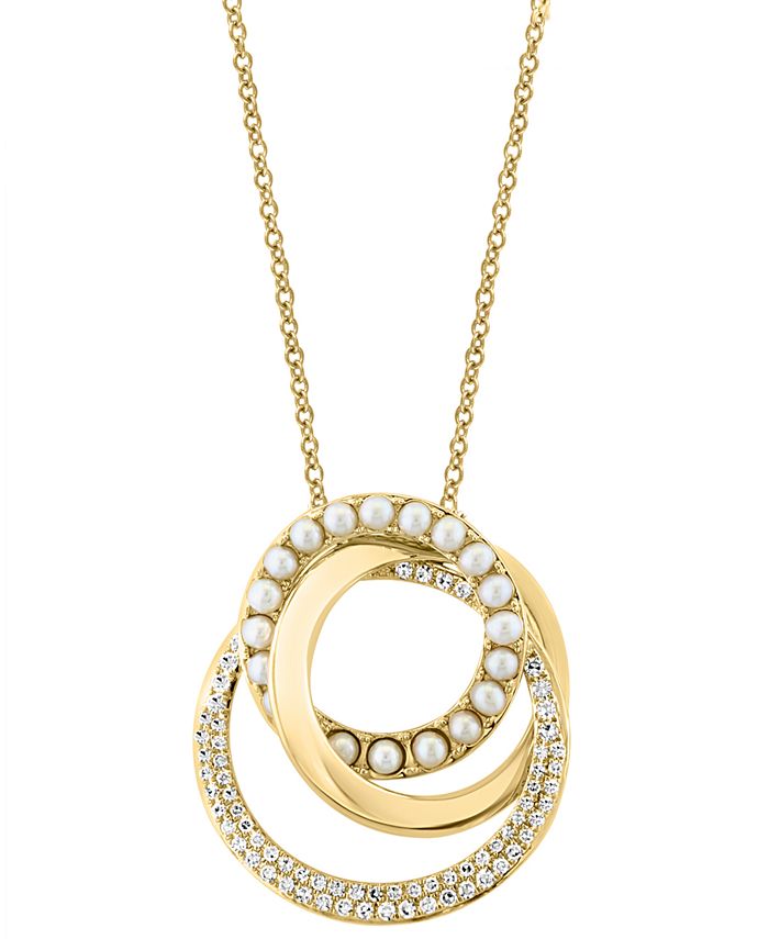 3 interlocking 2025 circle necklace
