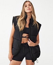 Women's the Recycled Mother Puffer Vest Jacket
