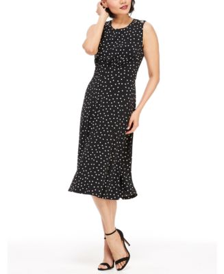 London Times Petite Fit & Flare Dress - Macy's