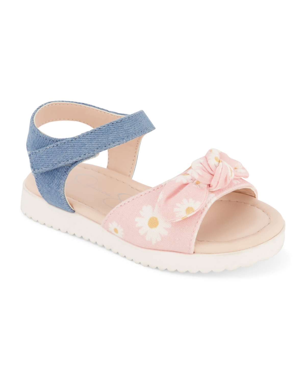 Jessica Simpson Toddler Girls Bow Sandal In Blush