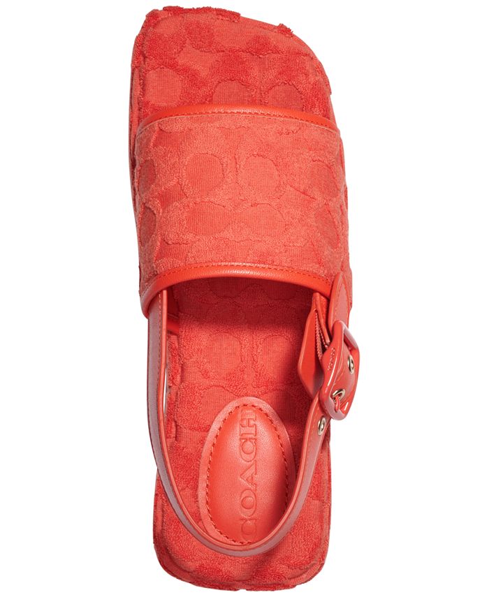 COACH Women's Noelle Platform Signature Sandals & Reviews Sandals